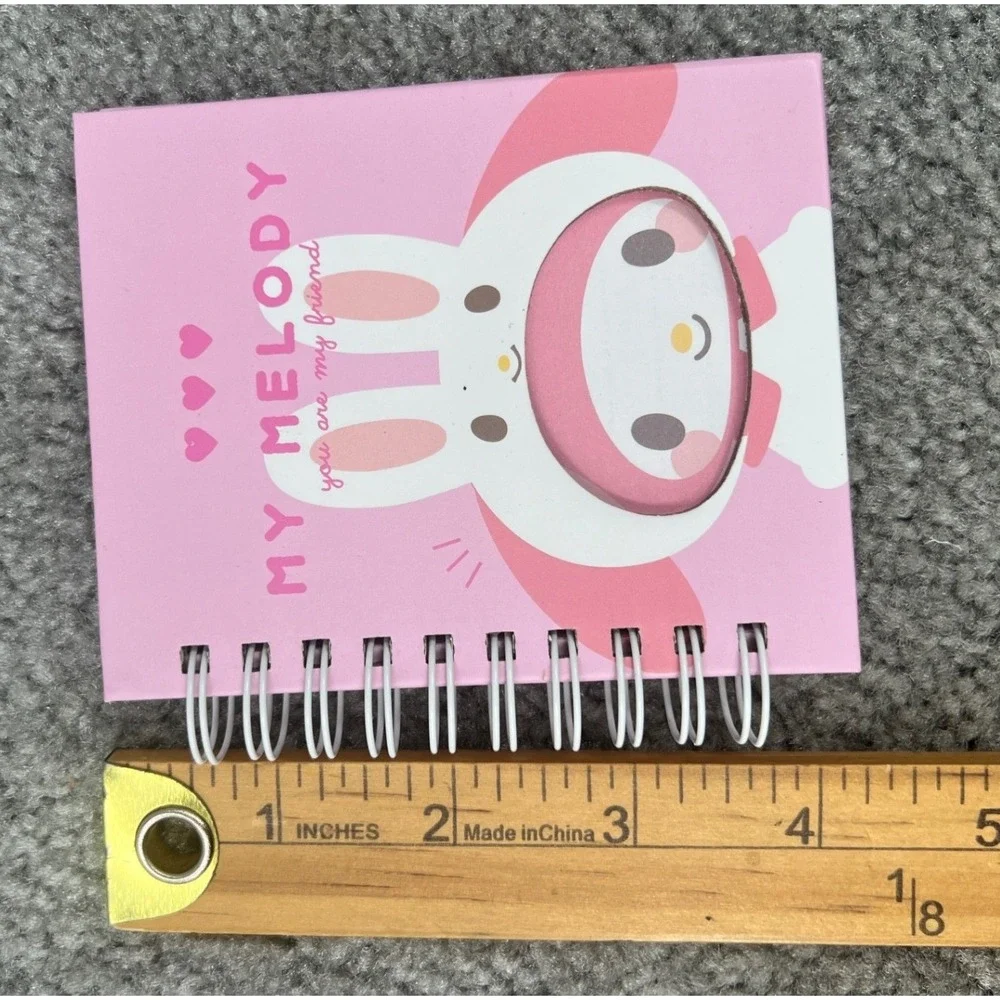 Sanrio My Melody Mini Notebook Set of 2 Japan Exclusive 60 Page Kawaii Memo Book